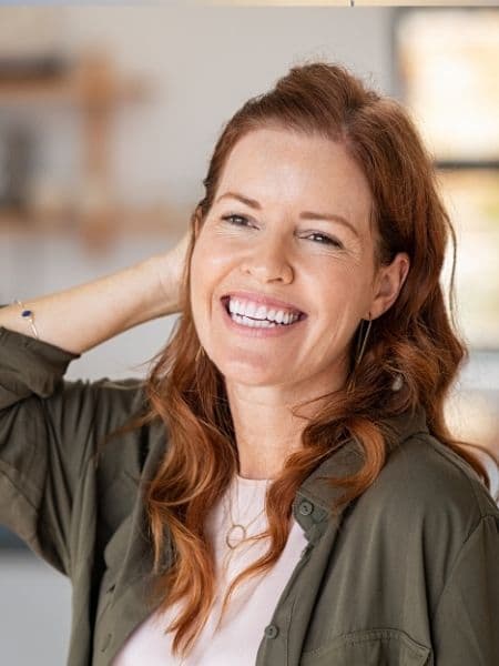 Menopause patient happy with their treatment at Avara Medical